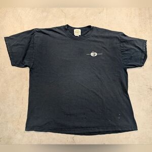 Y2K Jerzees Grand Canyon Shirt Black Men's 2XL Flaw Faded